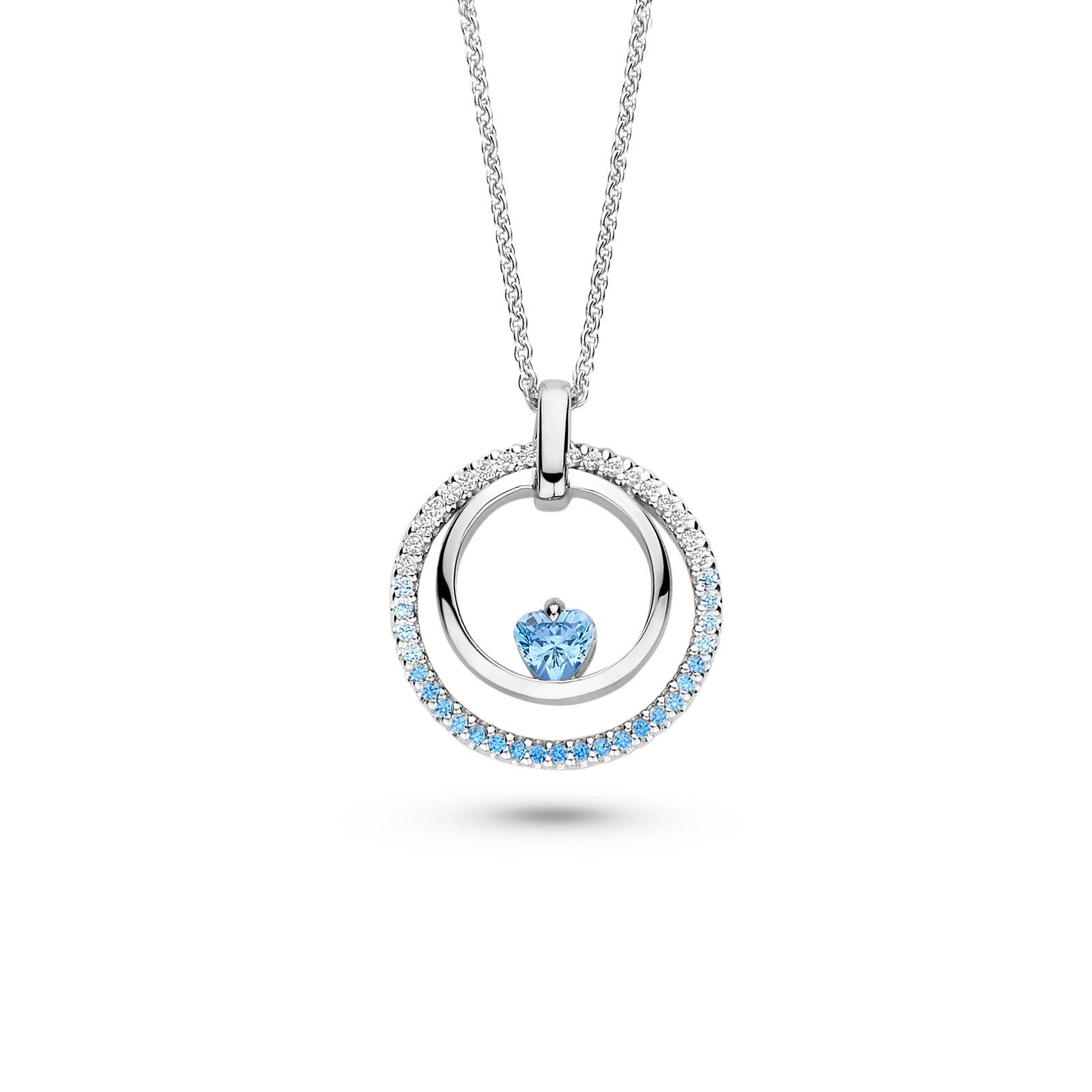 Icon Heart Pavé Blue Edition