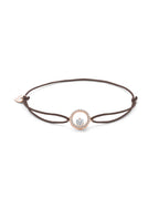 Stoff-Armband Icon Heart Pavé