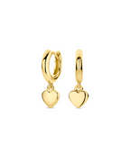 Creole  Classic Hoop 12mm Heart