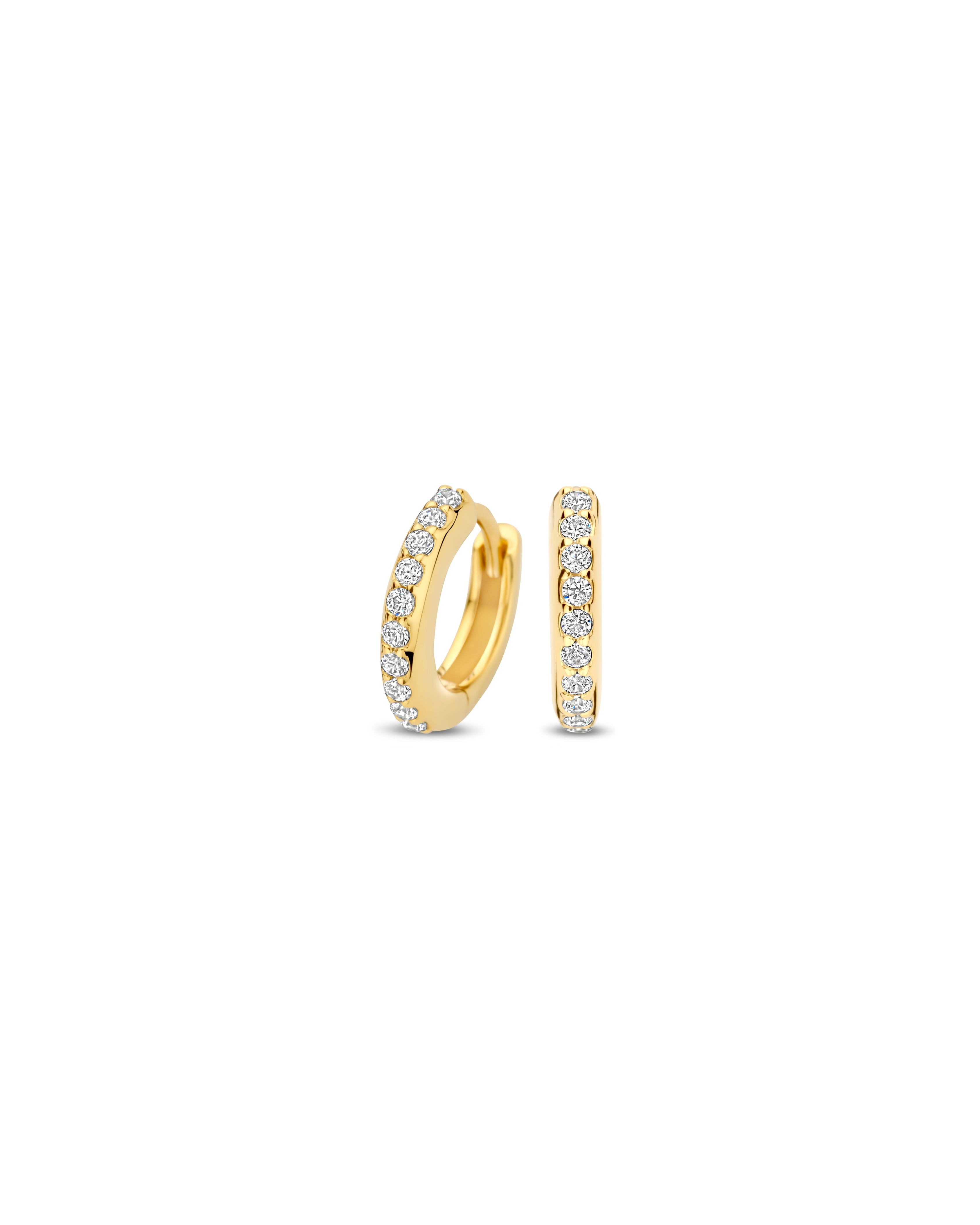 Creole  Classic Hoop Pavé 11mm