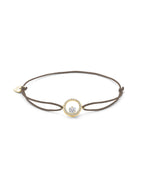 Stoff-Armband Icon Heart Pavé